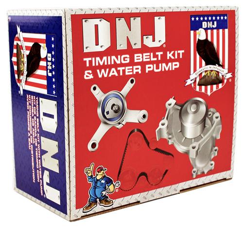 dnj timing belt kit with water pump 2005-2006 mitsubishi lancer,lancer l4 2.0l tbk175wp