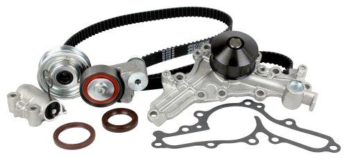 dnj timing belt kit with water pump 2007-2017 mitsubishi outlander,outlander,outlander v6 3.0l tbk166wp