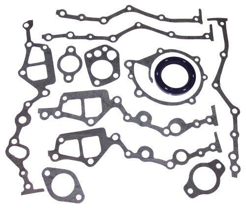 dnj timing cover gasket set 1968-1989 nissan 510,510,521 pickup l4,l6 1.6l,1.8l,2.0l tc601