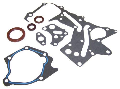 dnj timing cover gasket set 1999-2006 hyundai,kia sonata,sonata,santa fe l4 2.4l tc123