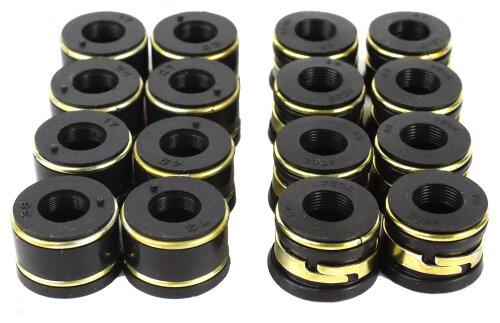 dnj valve stem oil seal set 1986-1994 ford,lincoln,mercury bronco,bronco,e-150 econoline v8 5.0l,5.8l vss4182