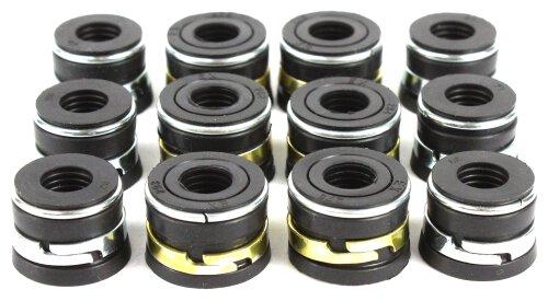 dnj valve stem oil seal set 1987-1994 buick,cadillac,chevrolet century,cimarron,beretta v6 2.8l,3.1l vss3130