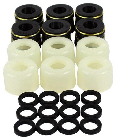 dnj valve stem oil seal set 1987-1996 chevrolet,gmc,oldsmobile astro,el camino,g10 v6 4.3l vss3126