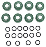 dnj valve stem oil seal set 1992-2004 am general,chevrolet,gmc hummer,c2500,c3500 v8 6.2l,6.5l vss3195