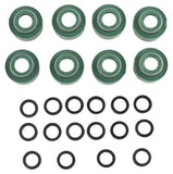 dnj valve stem oil seal set 1992-2004 am general,chevrolet,gmc hummer,c2500,c3500 v8 6.2l,6.5l vss3195