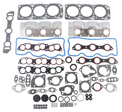 Cylinder Head Gasket set with Head Bolt Kit 1987-2000 Chrysler,Dodge,Hyundai,Mitsubishi,Plymouth 3.0L