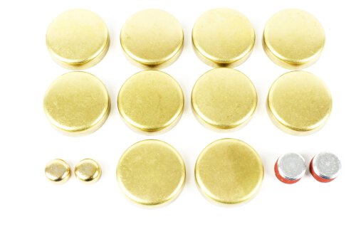 Freeze Plug Set (Brass) for Ford Lincoln Mercury 1991-2014 4.6L