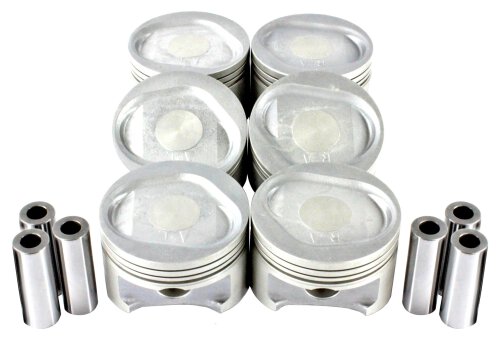 94-00 Chrysler Dodge Mitsubishi Hyundai 3.0L Piston Set Standard Si