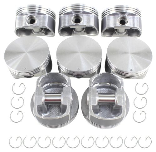 02-04 Cadillac Chevrolet 6.0L V8 Piston Set Standard Size P3163