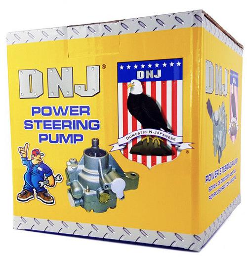 dnj power steering pump 1982-1995 chevrolet,dodge,gmc s10,s15,s10 l4,v6 1.9l,3.4l,3.9l psp1532